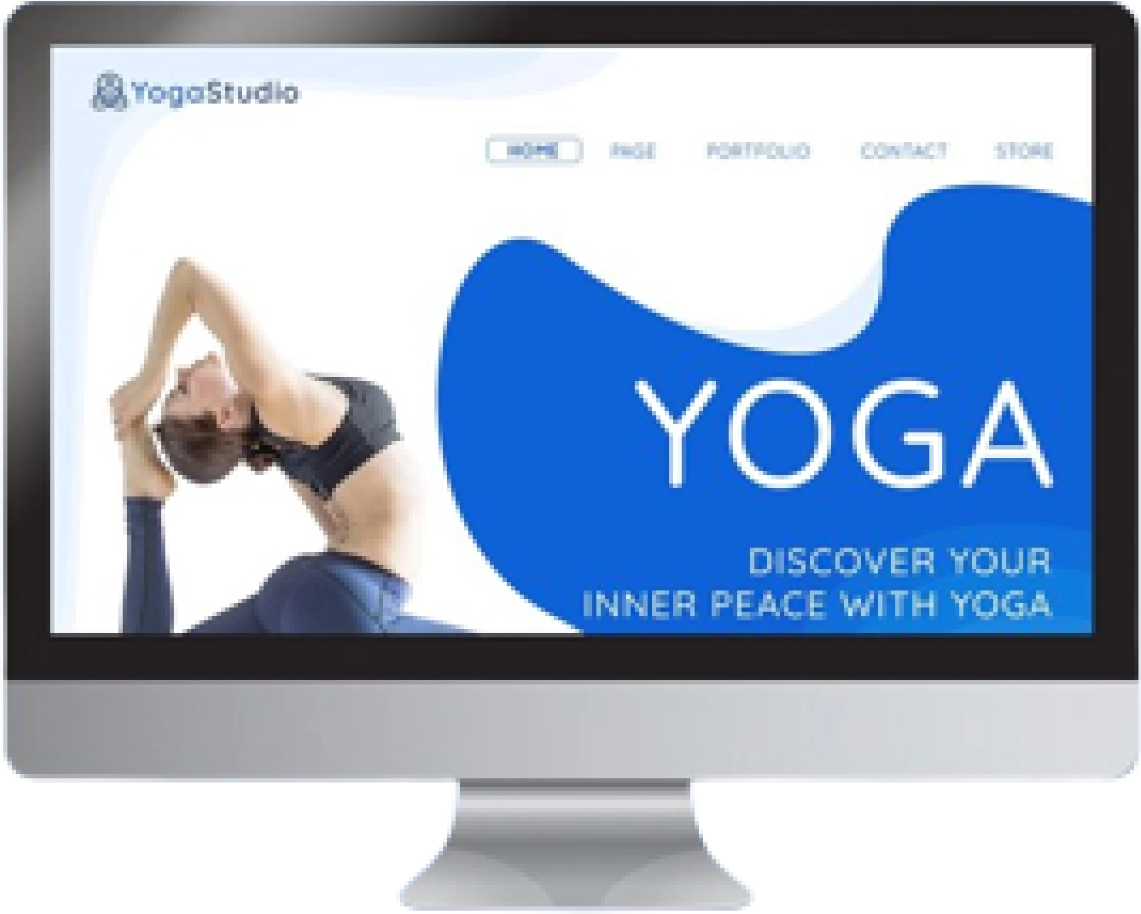 Yoga Website Example